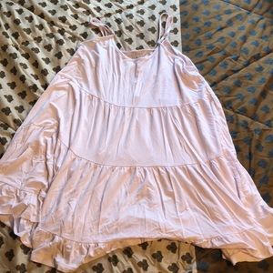 Tobi white float dress